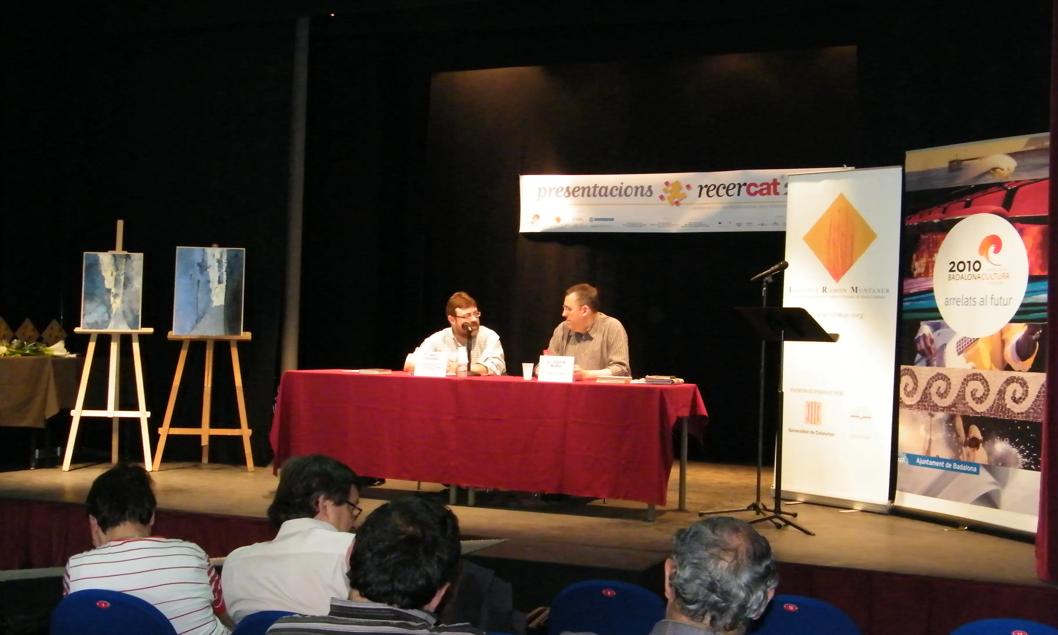 Acte del Recercat 2020 a Badalona.