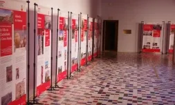 L'exposició 'Patrimoni contra les cordes' es podrà visitar fins al 18 de maig al Campus Terres de l’Ebre de la Universitat Rovira Virgili.