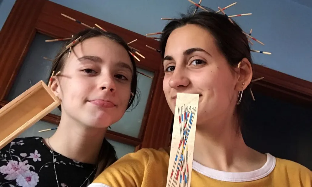 Un moment d'una trobada de mentoria del projecte Rossinyol.