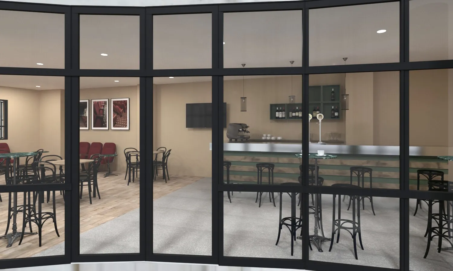 Projecte de reforma del Bar del Centre i Teatre de Sarrià