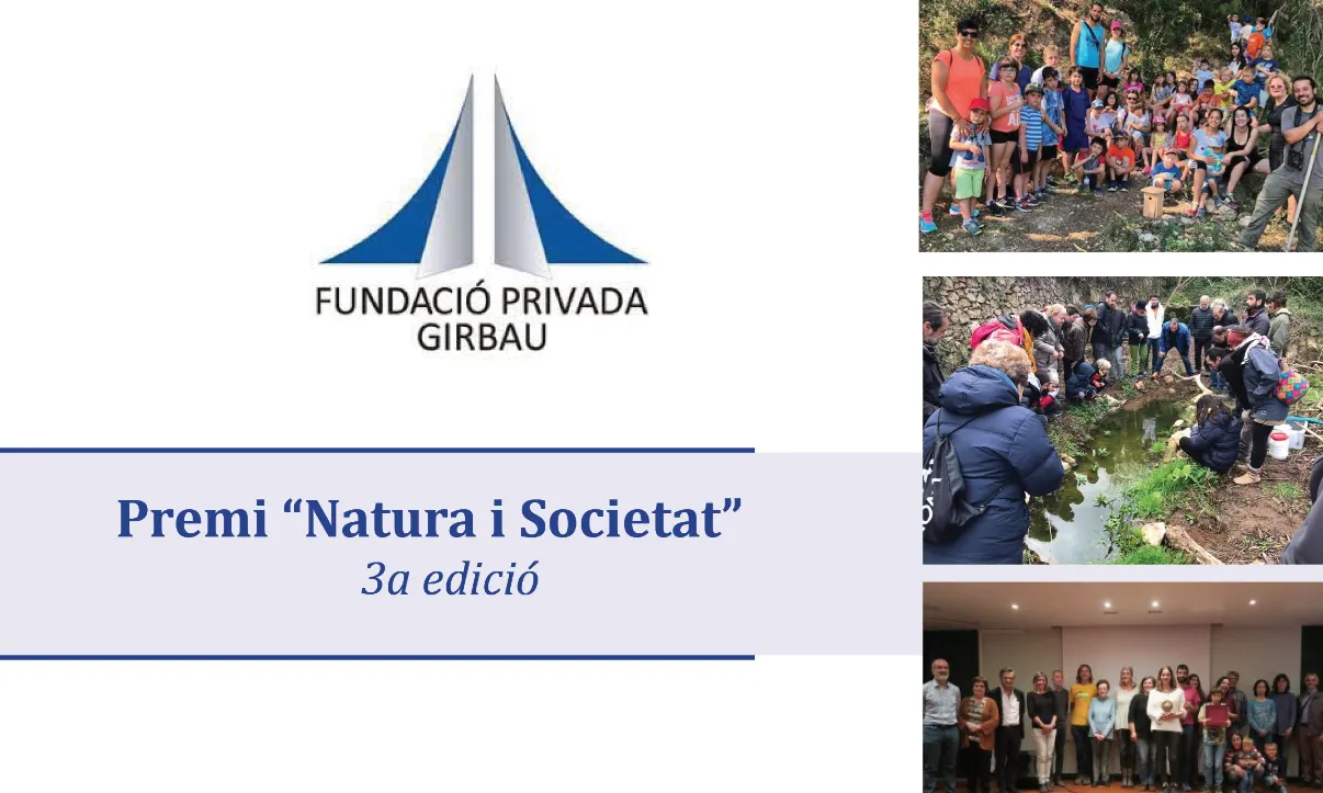 3a edició del Premi Fundació Privada Girbau 'Natura i Societat'
