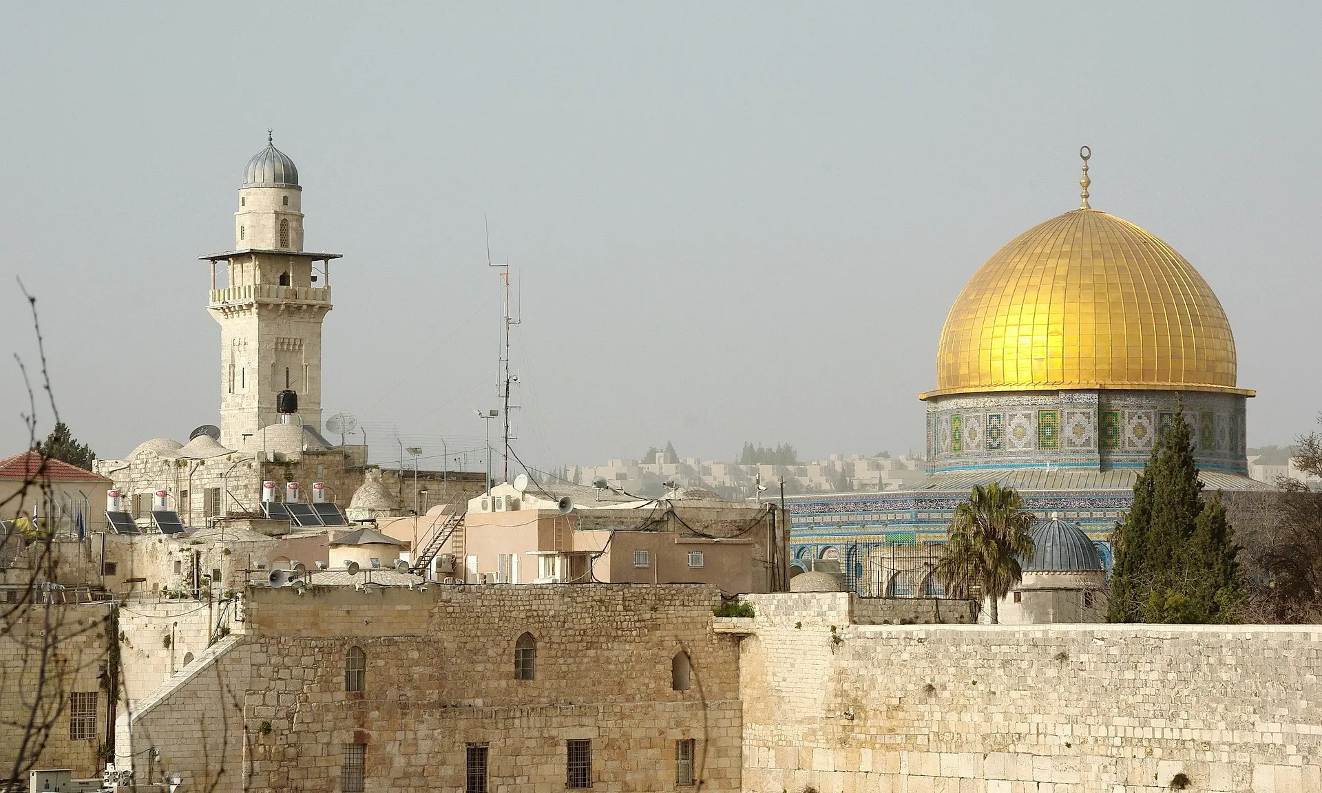 La mesquita d'Al-Aqsa s'ha convertit en un punt geogràfic clau. 