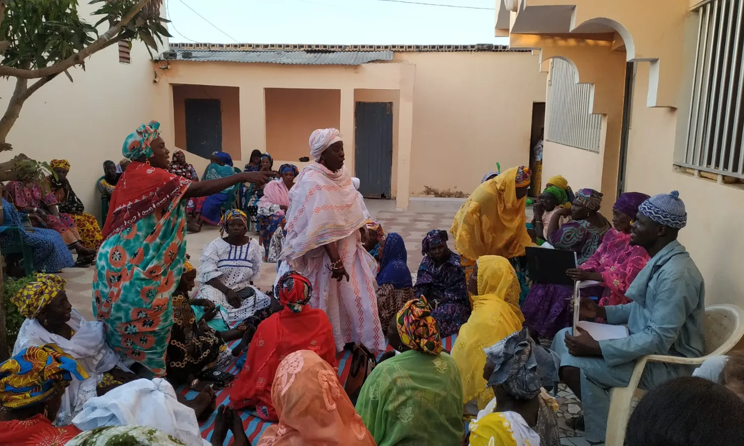 La comunitat de Niaga està molt involucrada en el projecte de Base-A.
