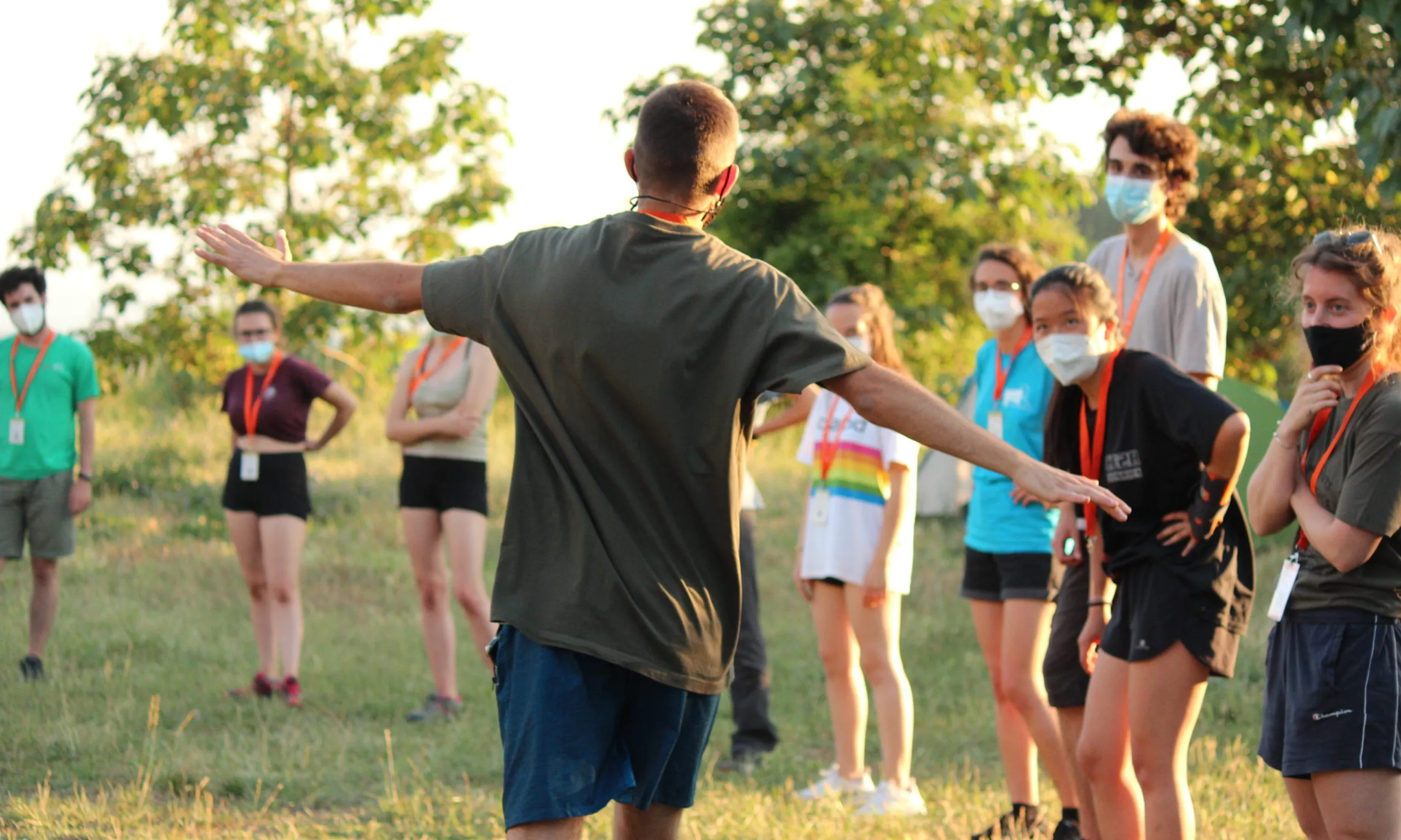 Primers campaments pedagògics d'Esplac
