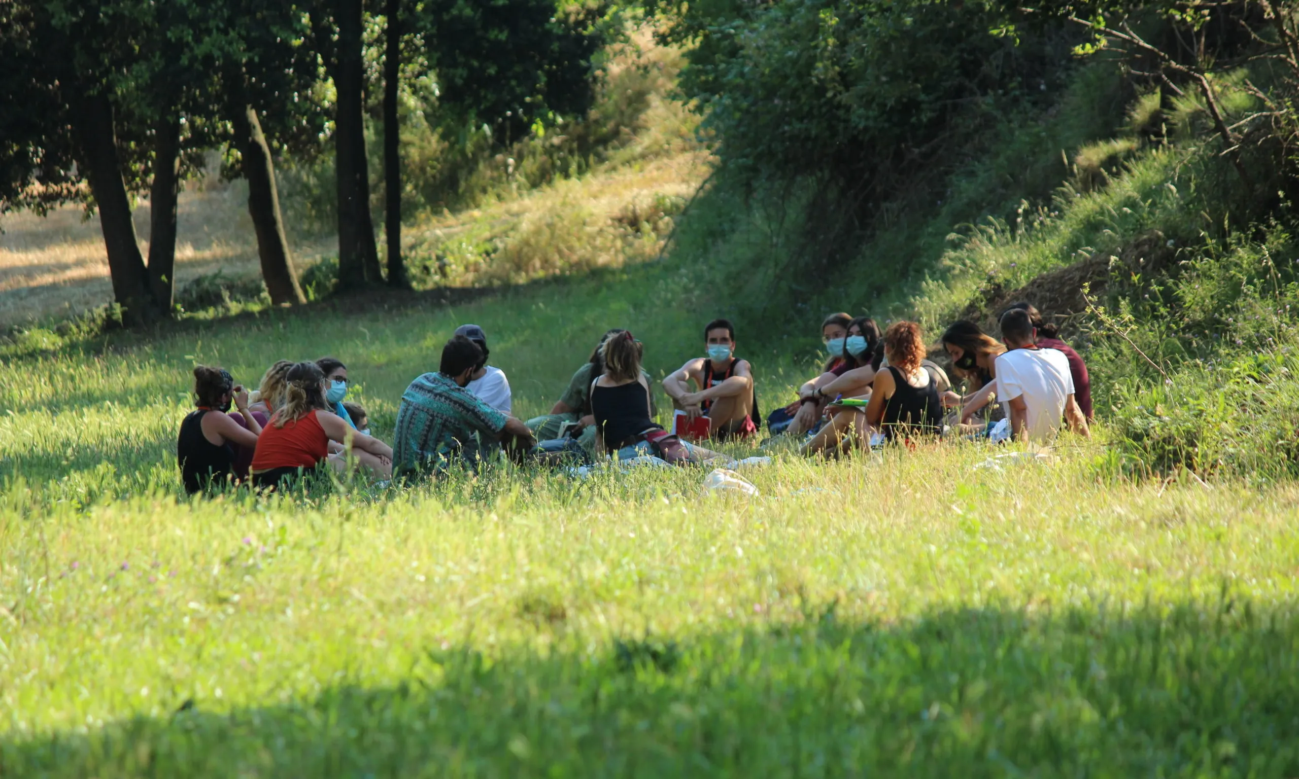 Primers campaments pedagògics d'Esplac