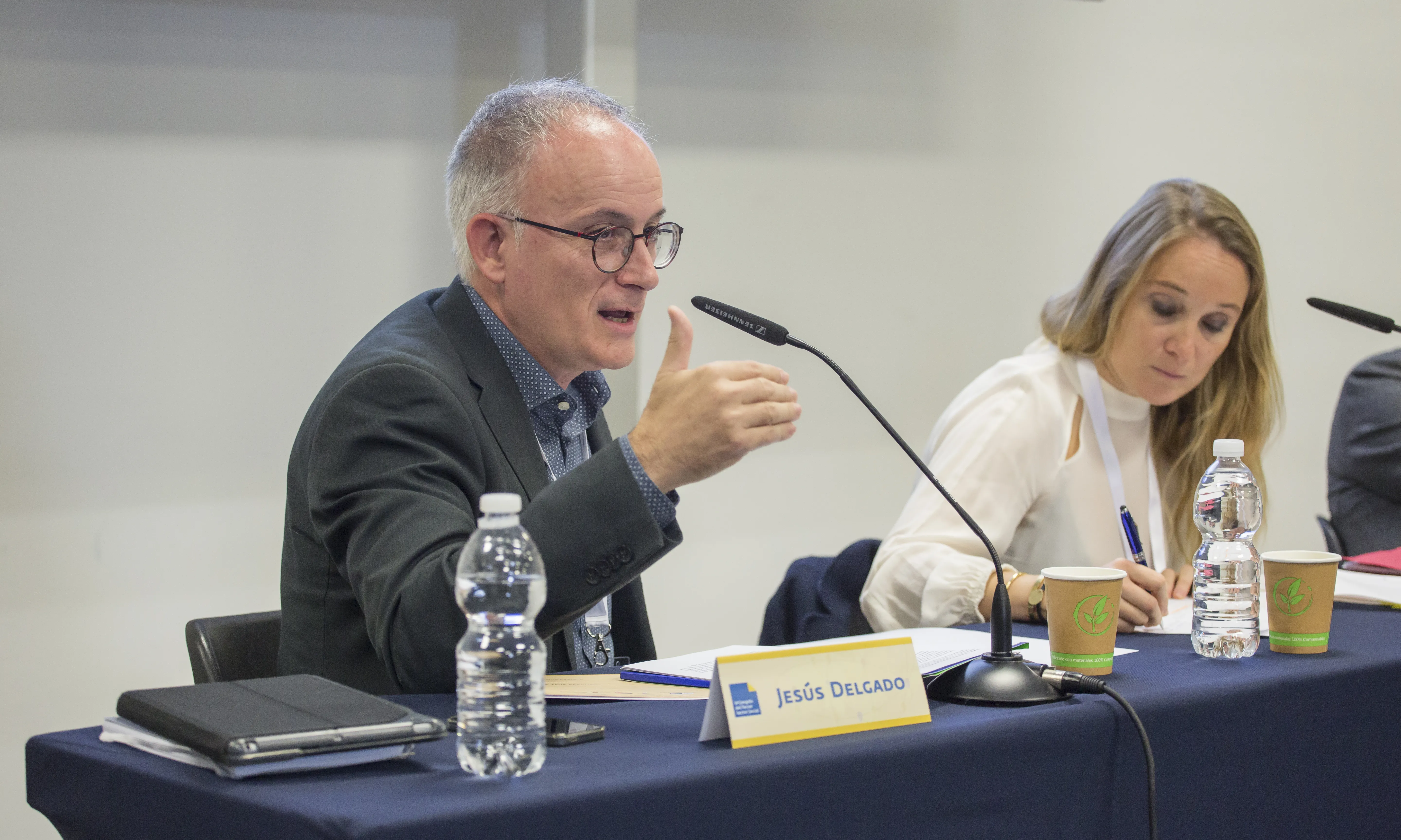 Jesús Delgado, responsable d’internacionalització de la Taula d’entitats del Tercer Sector Social de Catalunya.