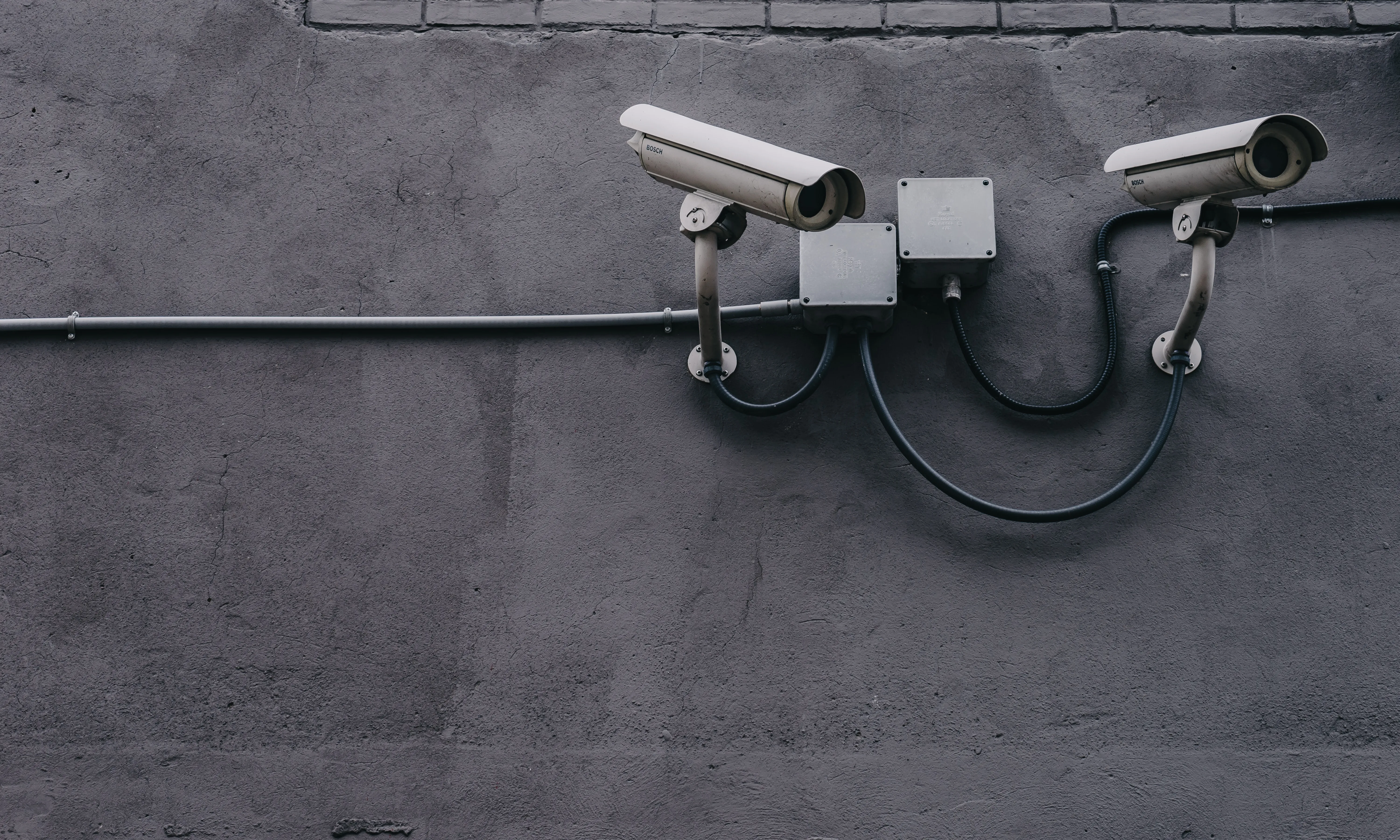Càmeres de videovigilància.