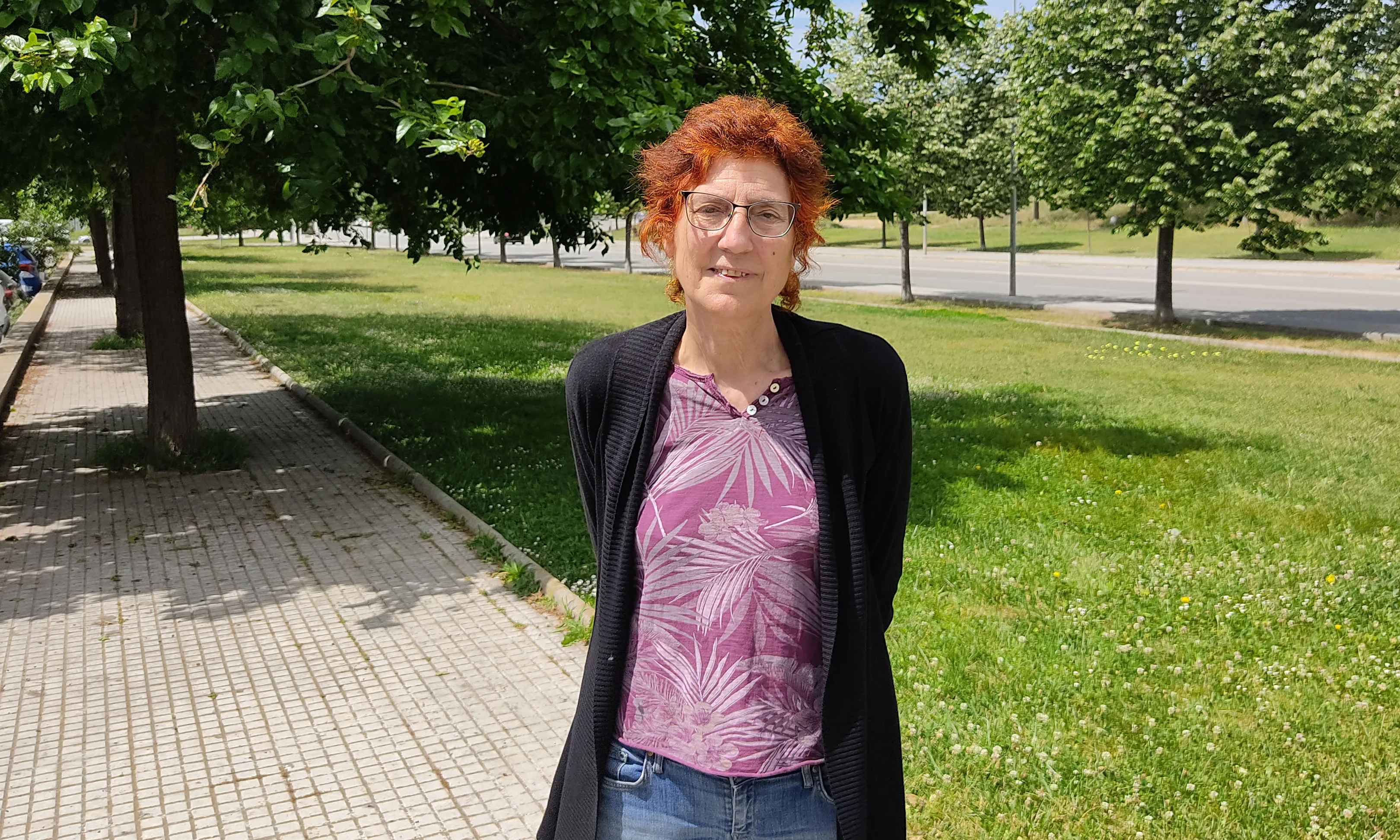 Rosa Guinot, presidenta de la Coordinadora pel Comerç Just i les Finances Ètiques i membre d'AlterNativa3.