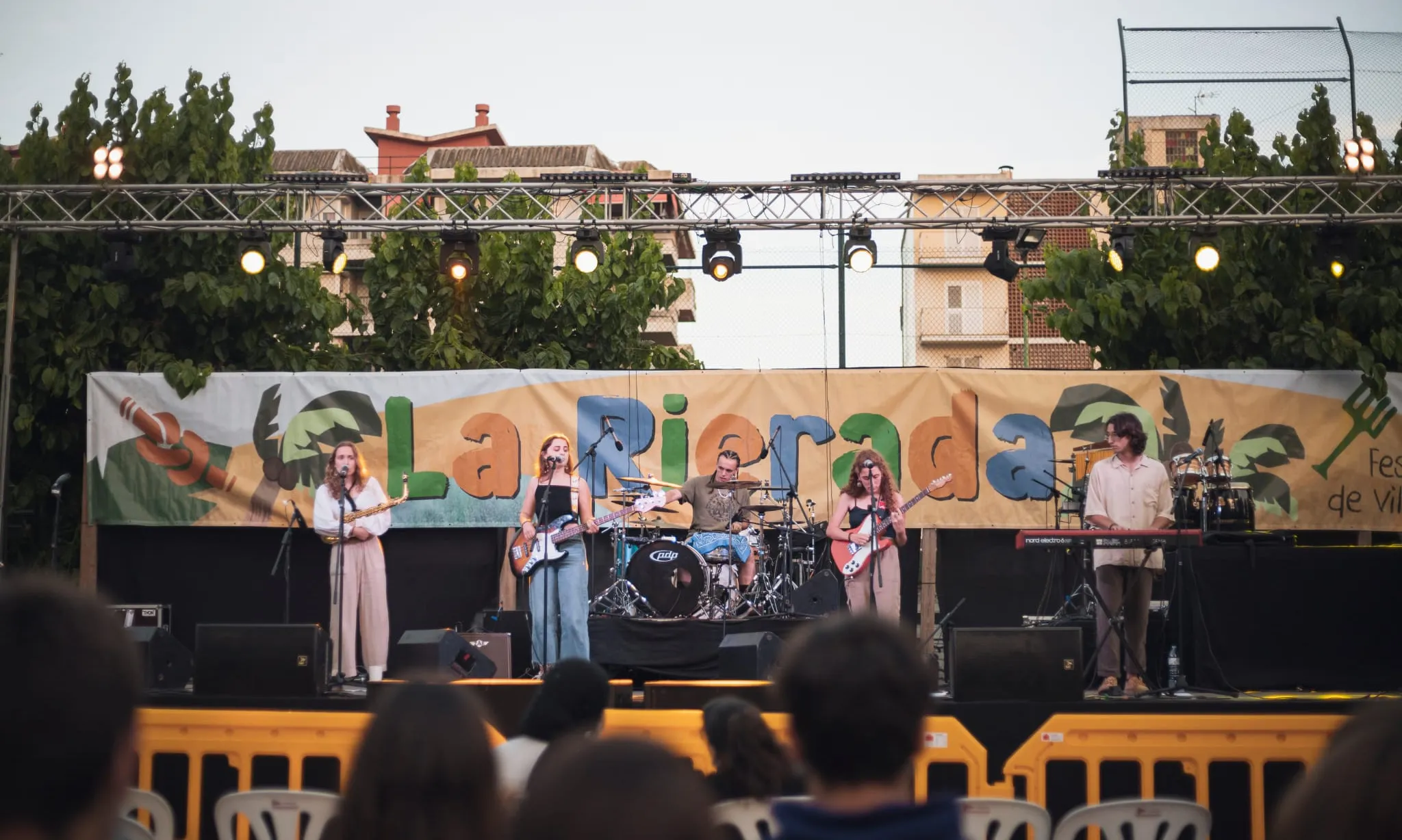 Concert de festa major de Vilassar de Mar.