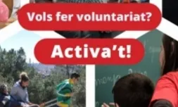 La FCVS ofereix sessions pensades per a les persones que volen fer un voluntariat. Font: Federació Catalana de Voluntariat Social