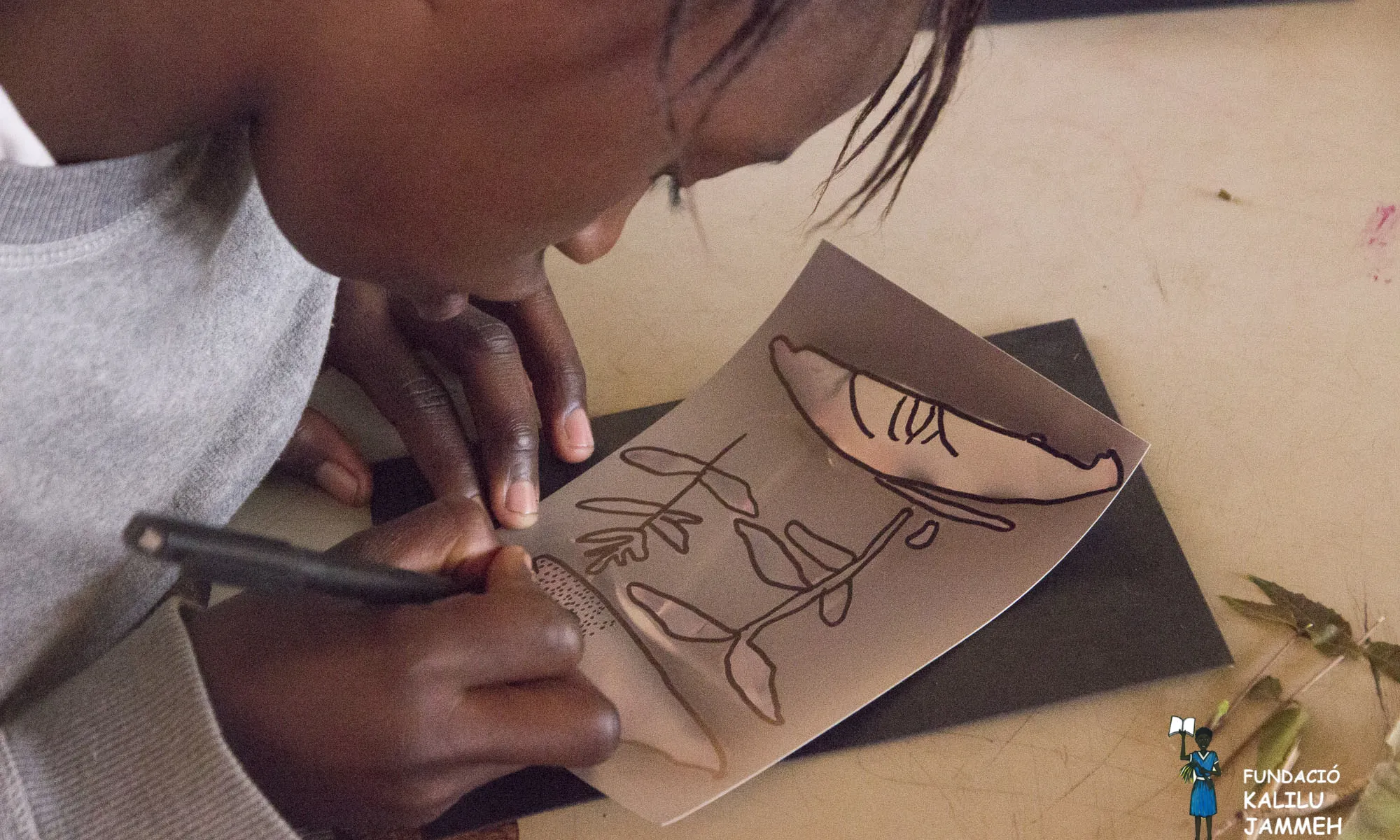 L'educació és un dels principals àmbits principals d'actuació de la Fundació Kalilu Jammeh.