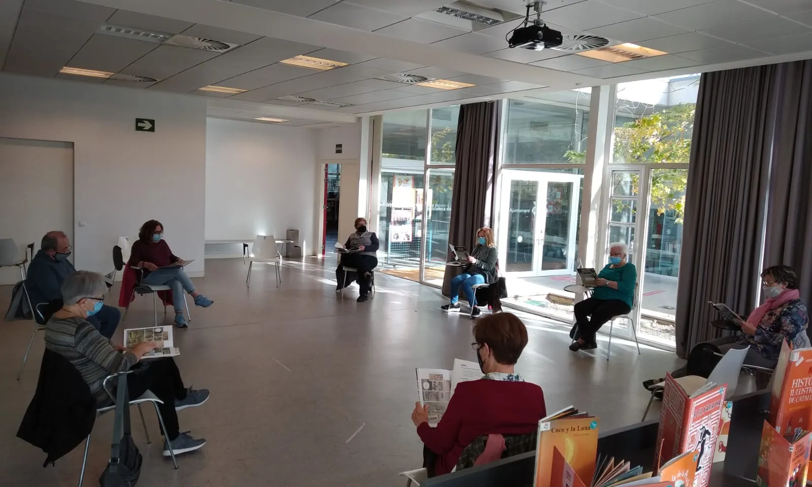 La CAL va crear espais virtuals de comunicació durant el confinament i ha anat recuperant els grups de conversa.