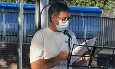 Pau Jesús Navarro forma part de la coordinadora de SOS Baix Llobregat i l'Hospitalet.