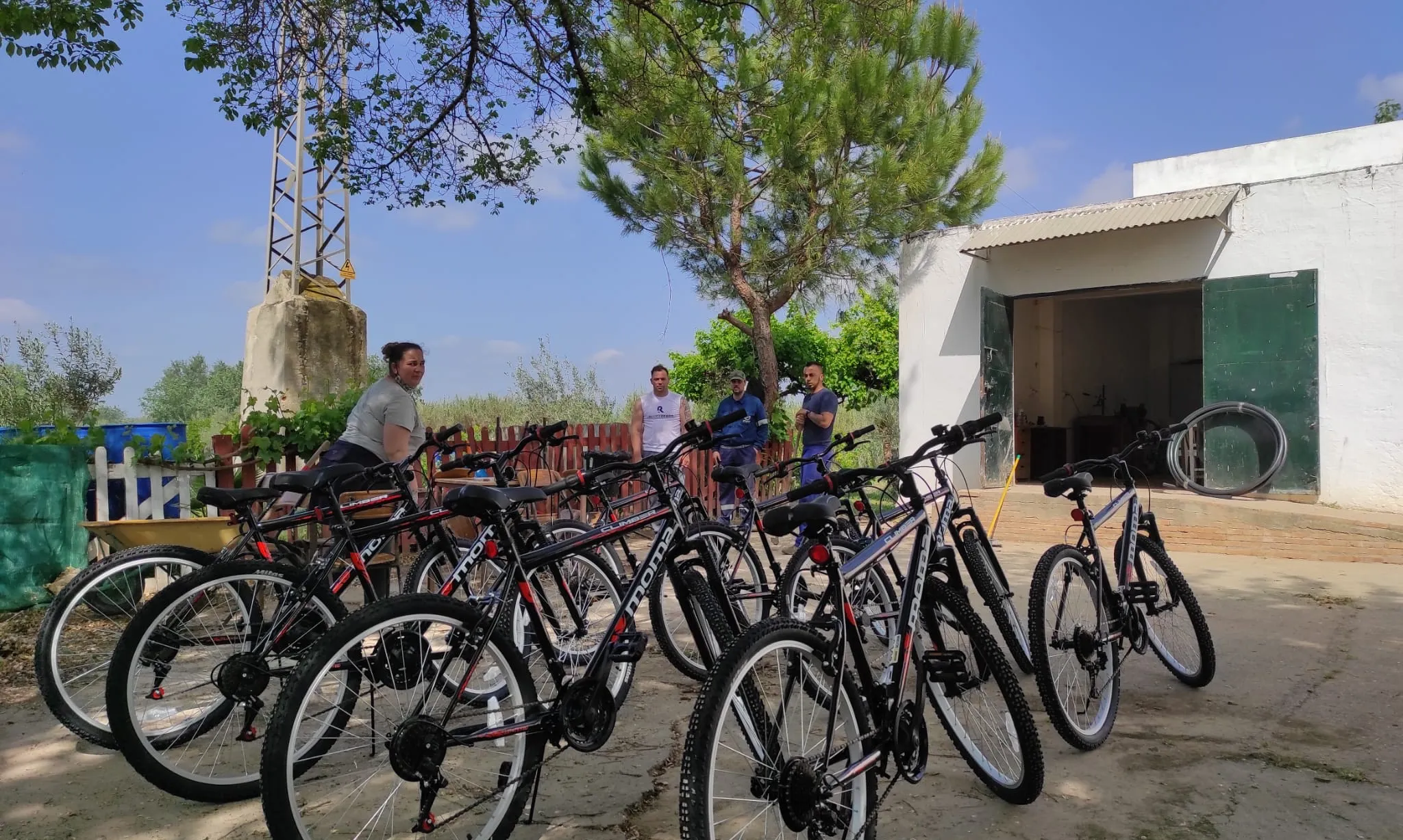 Les bicicletes arriben a l'associació a través de donacions sobretot de grans empreses.