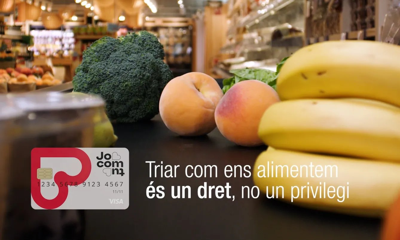 Les targetes prepagament dignifiquen el suport alimentari, perquè les famílies van a comprar als establiments del barri.