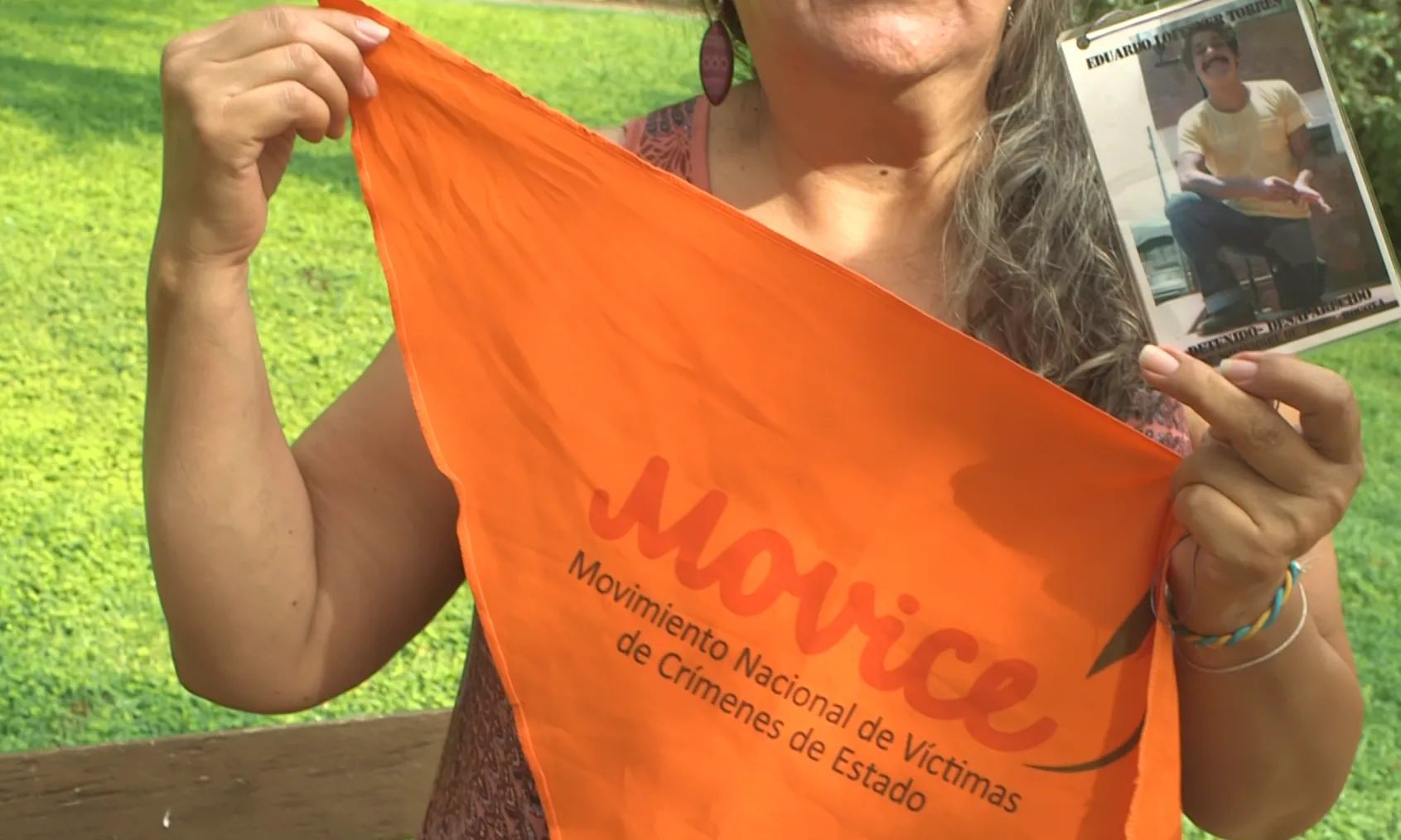 Va ser una de les impulsores del Movimiento de Víctimas de Crímenes Estado (Movice).