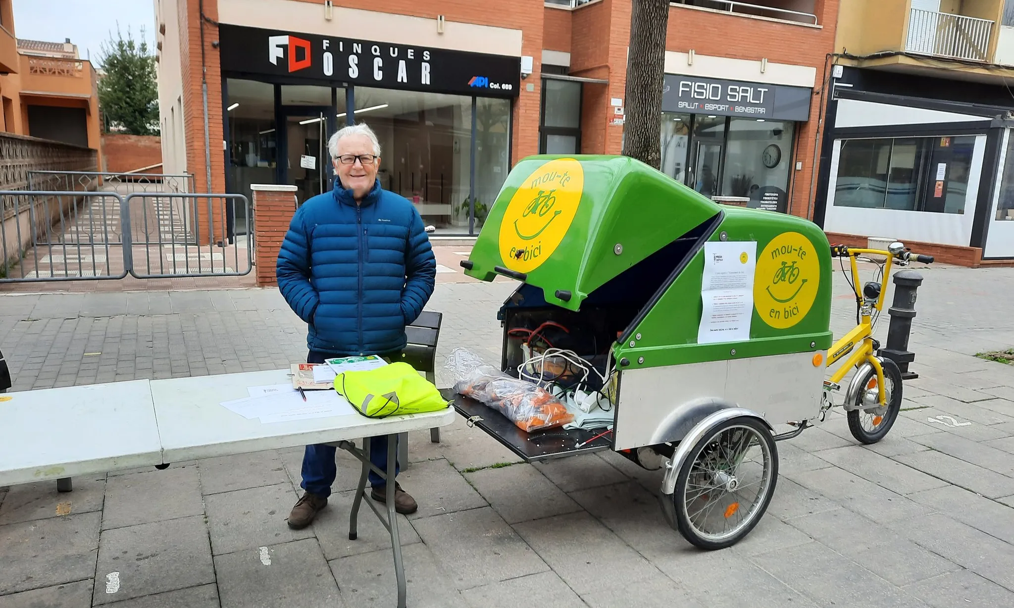 Xavier Corominas, representant de Mou-te en Bici.