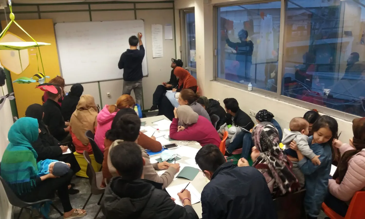 L'entitat va habilitar un edifici al centre d'Atenes per acollir persones refugiades en situació de vulnerabilitat extrema.
