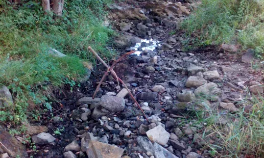 Garcia assegura que la situació del riu afecta econòmicament la zona.