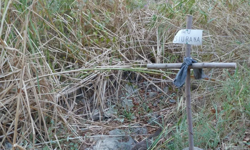 Des de la plataforma denuncien que el riu està sec una bona part de l’any.