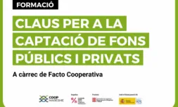 La formació pretén donar informació per dissenyar estratègies de captació de fons segons les necessitats. Font: Coop Maresme.