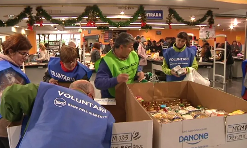 El Gran Recapte tornarà a tenir voluntariat als establiments per animar les donacions el divendres 19 i dissabte 20 de novembre.