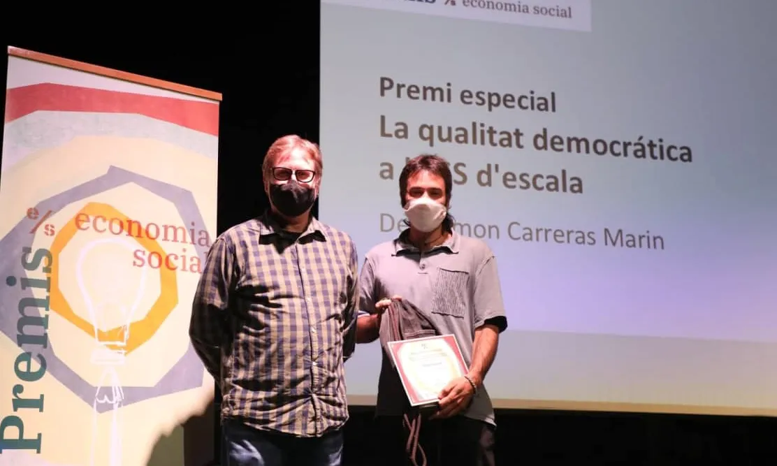 Raimon Carreras amb Josep Vidal
