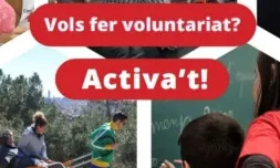 La Federació Catalana de Voluntariat Social (FCVS) organitza un cop al mes una sessió amb informació bàsica. Font: FCVS