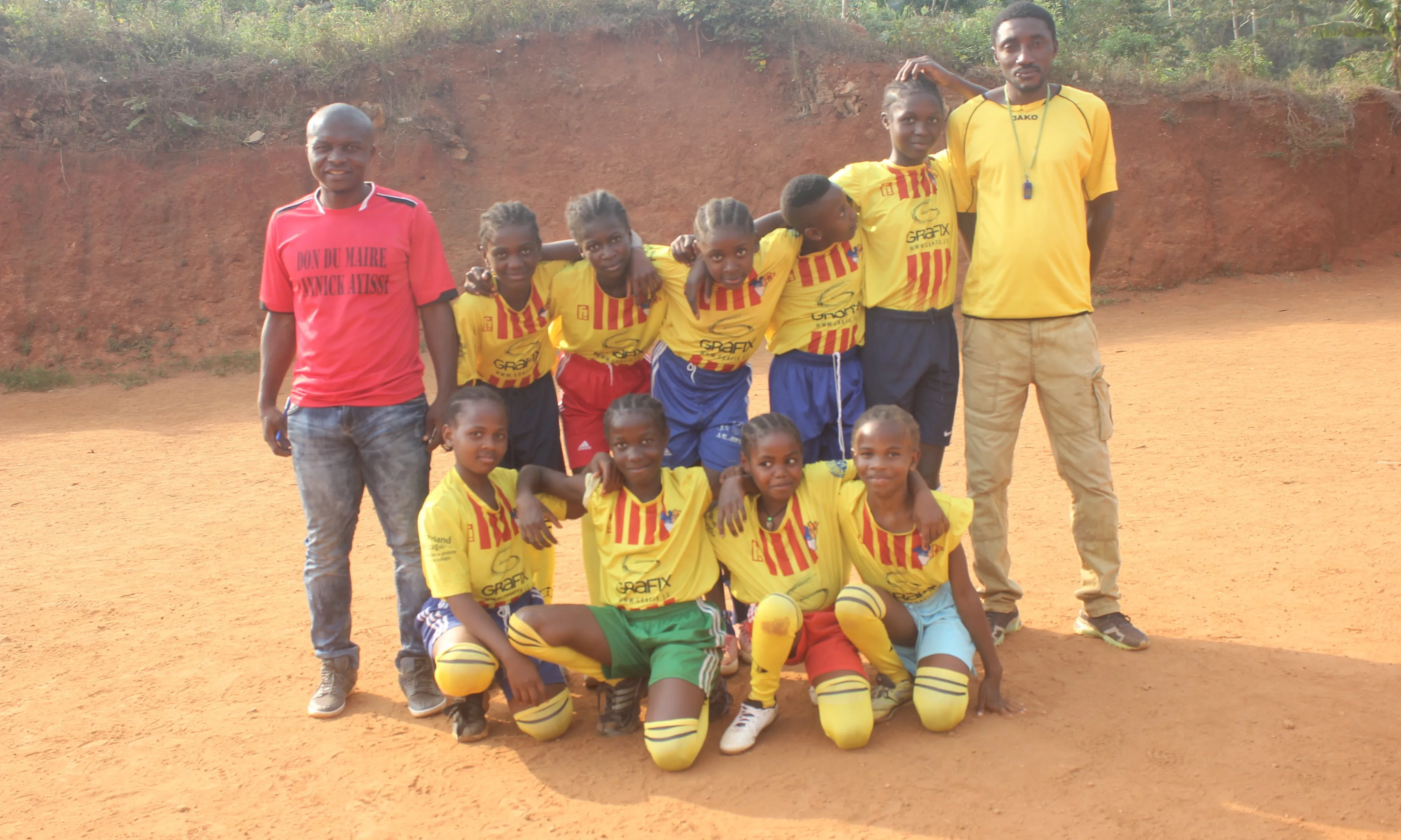 El club vallesà ha realitzat viatges solidaris a diversos països de l'Àfrica.
