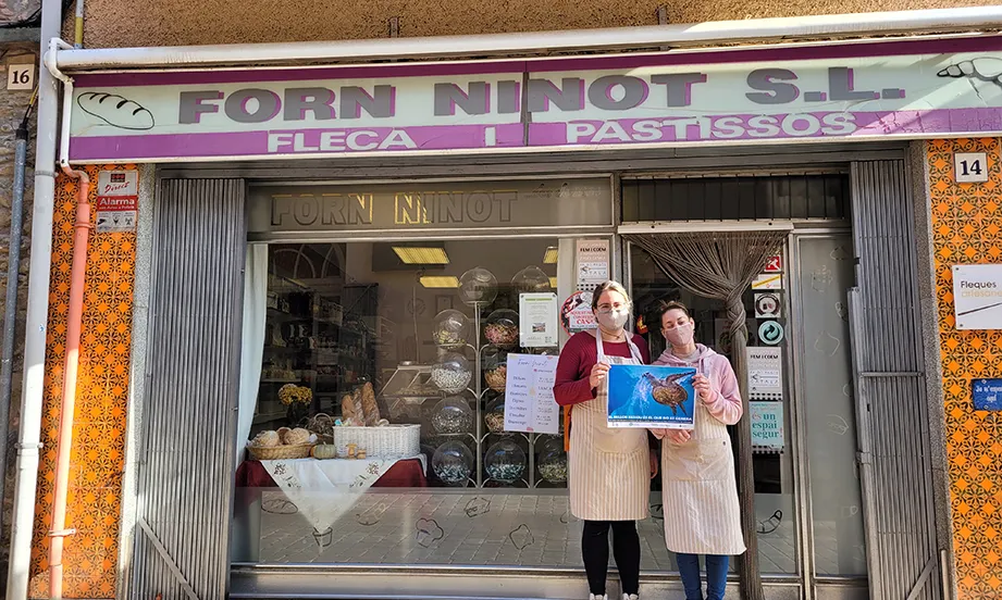 El Forn Ninot, un dels comerços adherits a la campanya.