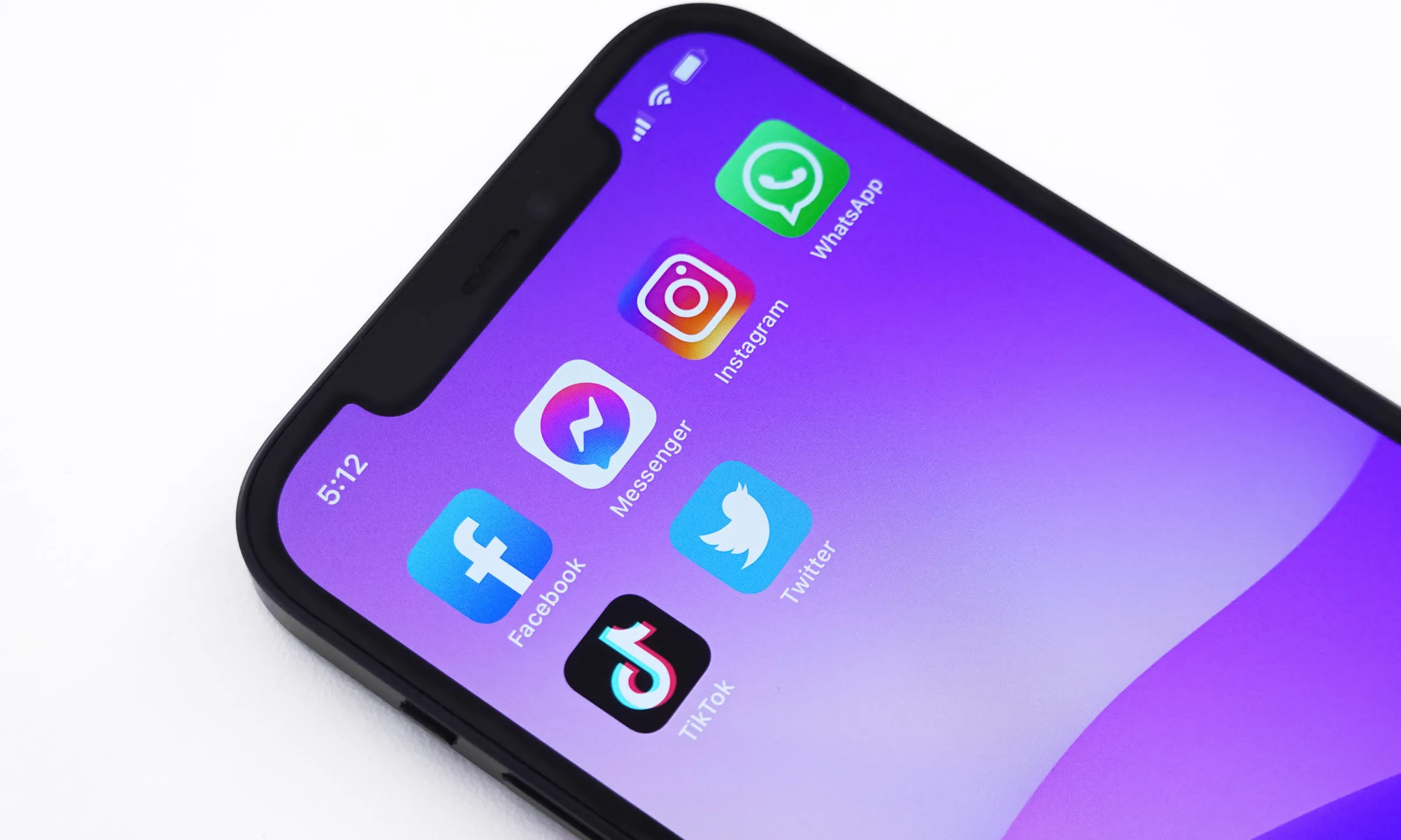Pàgina principal d'un smartphone