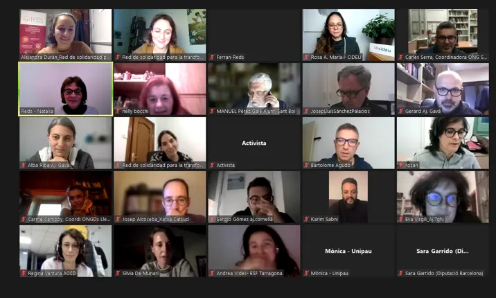 Presentació telemàtica del diagnòstic sobre 'corresponsabilitat política i protecció internacional dels Drets Humans des dels governs locals de Catalunya'