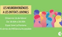 Cartell informatiu: Les neurodivergències a les entitats juvenils