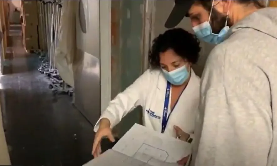 La fundació de Ricky Rubio treballa en la humanització d'espais als hospitals.