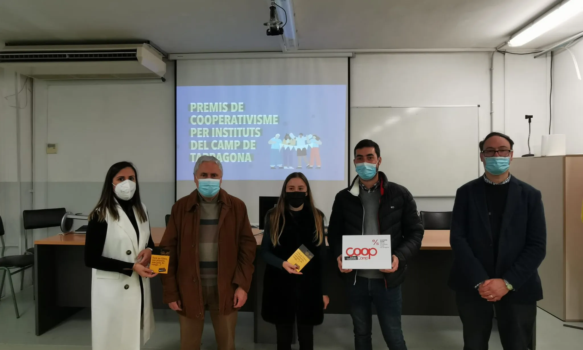 Entrega del premi al millor treball de cicles formatius de grau superior