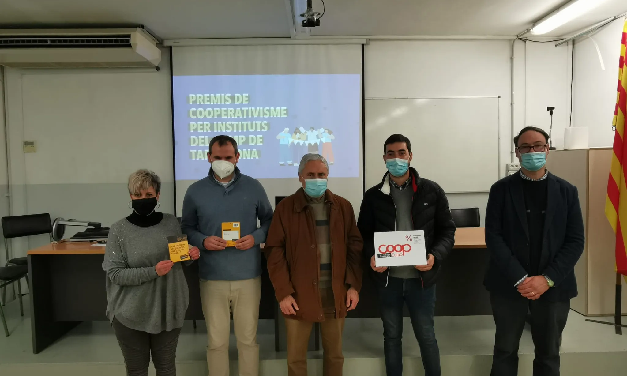 Entrega del premi al millor treball de Batxillerat