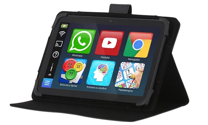Així és la tablet Bleta adaptada a la gent gran.