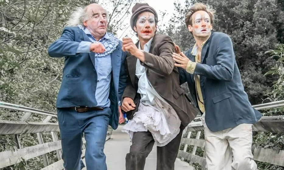 Imatge de Mort de Riure, de la companyia de circ Los Galindos.