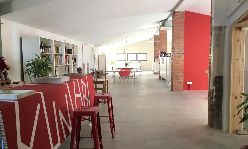 Espai de coworking Kunlabi, creat per la cooperativa Bildi a Sant Joan de Mediona.
