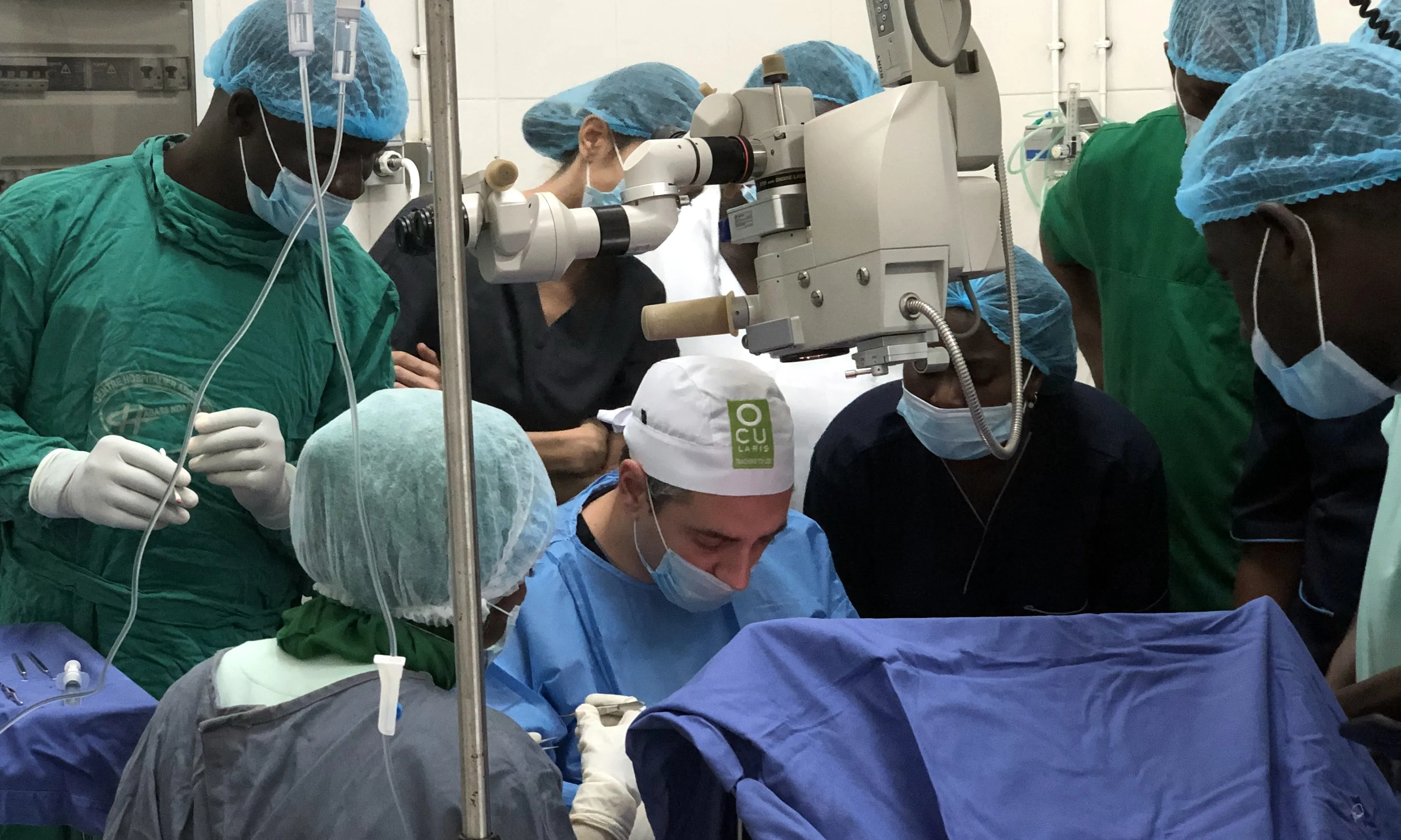 La formació a professionals de la salut visual és la clau de la tasca d'Ocularis.