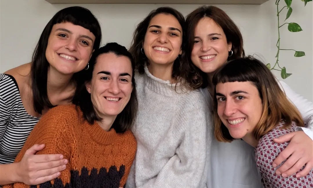 L'equip de llevadores de la cooperativa Titània Tascó