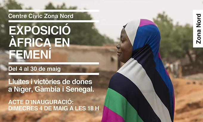 Exposició 'Àfrica en femení' a la Zona Nord