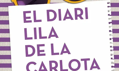 Imatge 'El diari lila de la Carlota: un llibre sobre feminisme'
