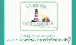 Cartell del curs de vetlladora d'Hospice.cat