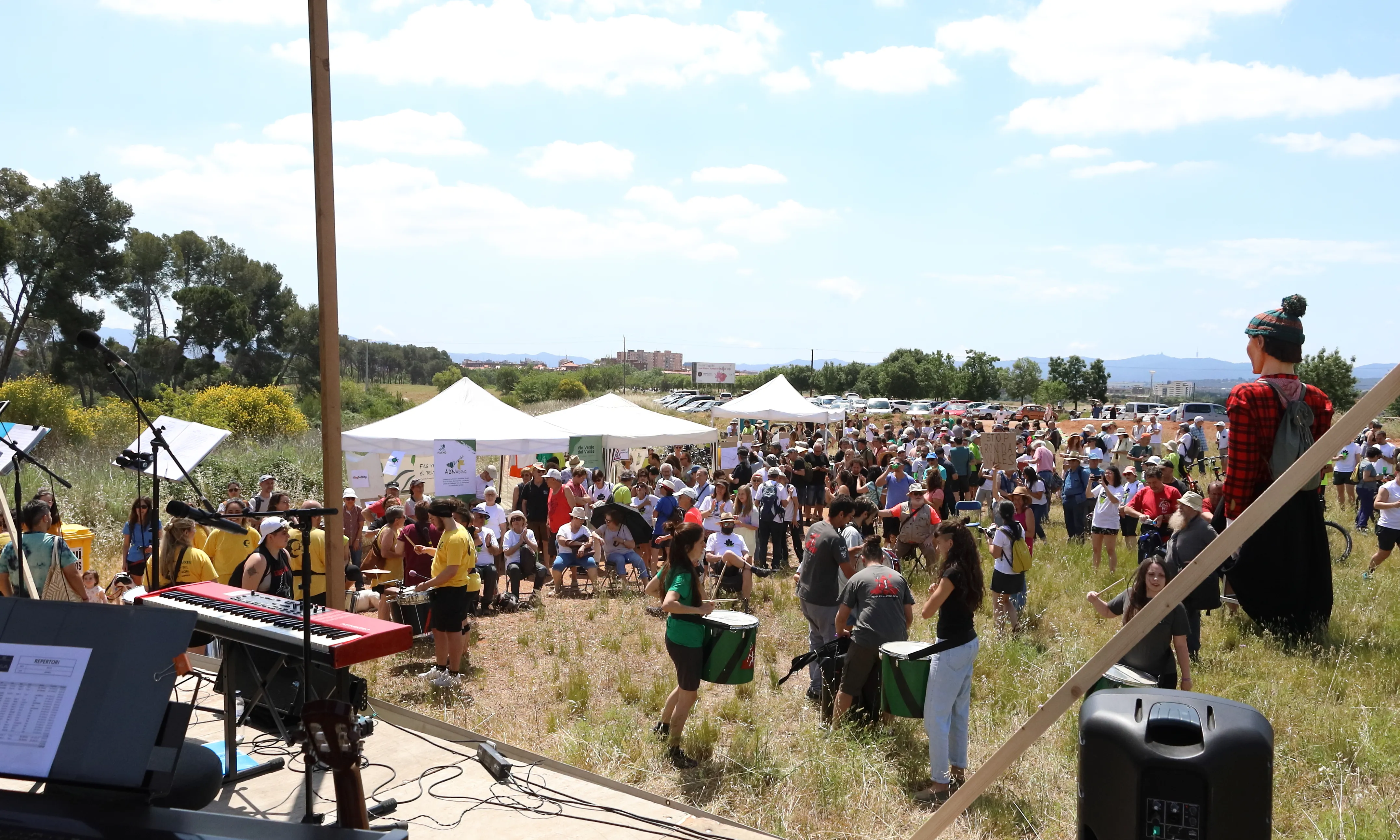 Unes 400 persones van el 29 de maig a l'Acte Central de la commemoració dels trenta anys de la Campanya Contra el Quart Cinturó.