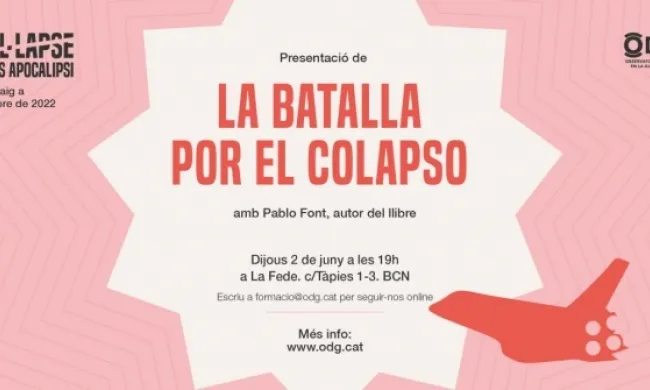 Presentació "La batalla por el colapso"