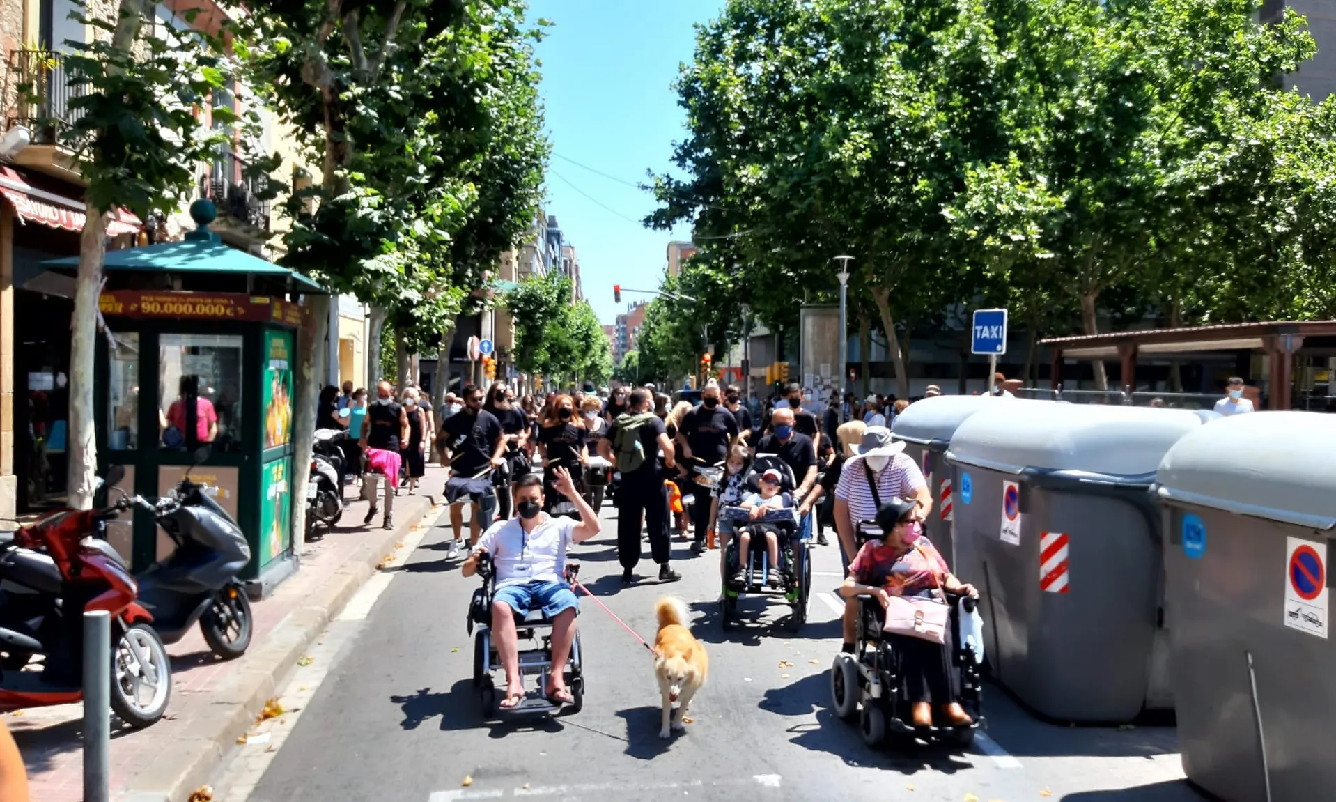 A L’Hospitalet de Llobregat l’Associació Sumem treballa per les persones amb discapacitat.