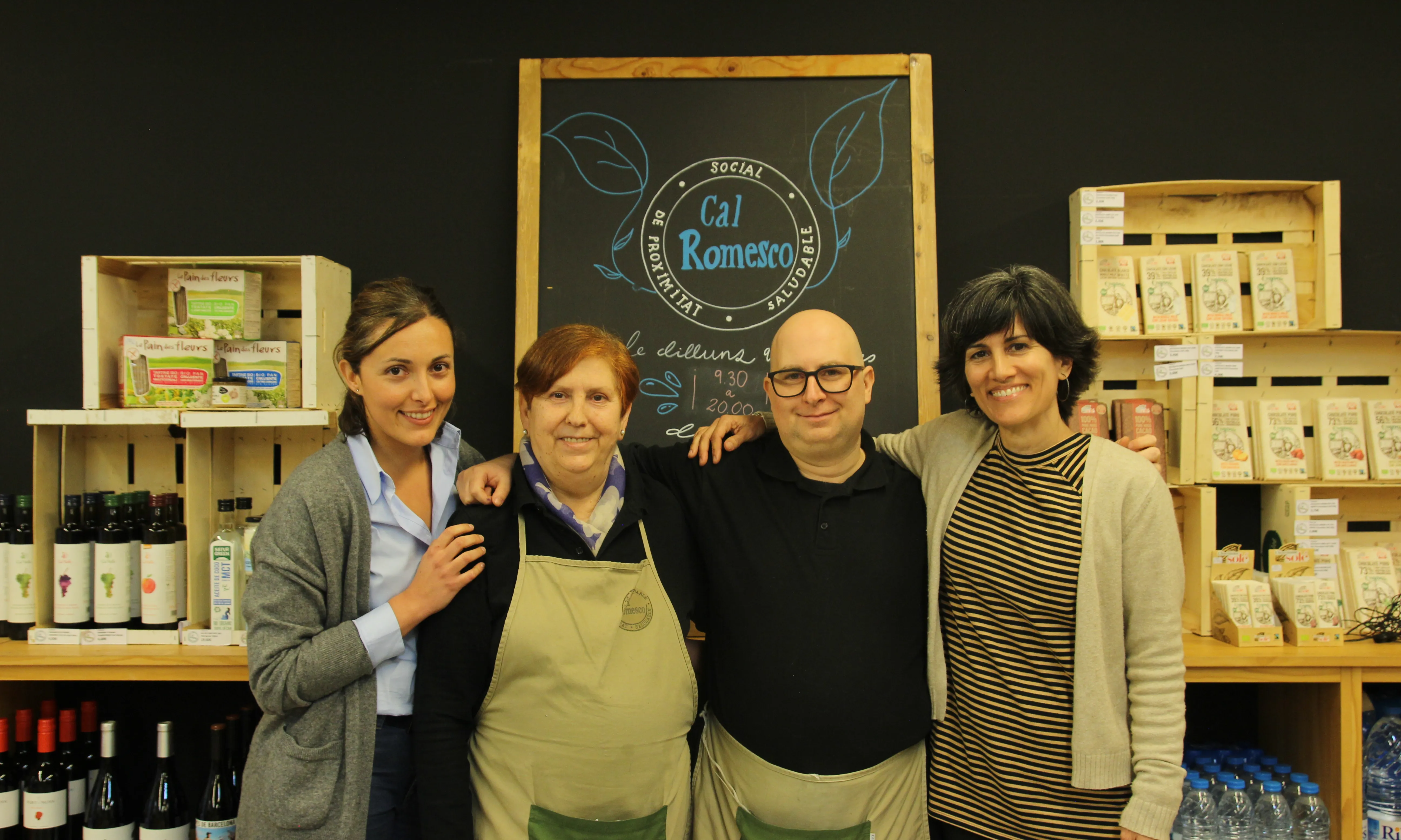 Cal Romesco es situa al Passeig Maragall 124 (Barcelona) i obre de dilluns a dissabte.