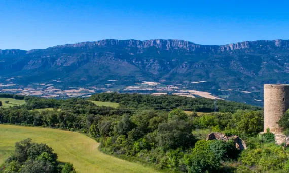 Serra del Montsec és un dels espais naturals més singulars des del punt de vista paisatgístic i de biodiversitat de Catalunya.