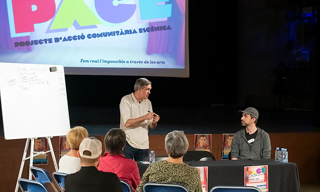 El projecte s’organitza en un seguit de tallers-conferències que aprofundiran en la creació de projectes escènics.